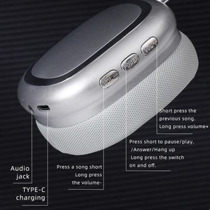 Новое поступление, B35, металлические беспроводные <span class=keywords><strong>Bluetooth</strong></span>-5,3 наушники HD Mic Hi-Fi, качественная Складная игровая Музыкальная гарнитура - Product Image 3