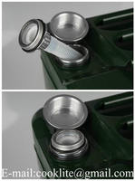 Kraftstofft benzin diesel transport backup kanister aus metal blech 20L benzingkanister