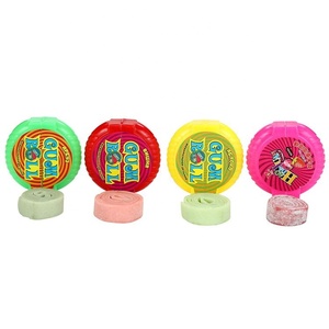 <span class=keywords><strong>Gros</strong></span> rouleau <span class=keywords><strong>de</strong></span> gomme à mâcher bonbons sucrés bon marché fruité usine fabriquée en Chine Offre Spéciale - Product Image 1