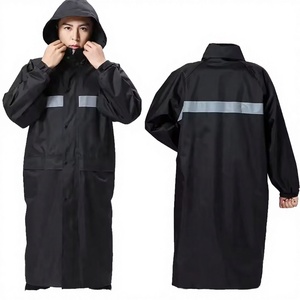 Chubasquero Impermeable con Capucha Reflectante, Estilo Moderno y Simple para Adultos, Ideal para Pesca y Viajes - Product Image 2