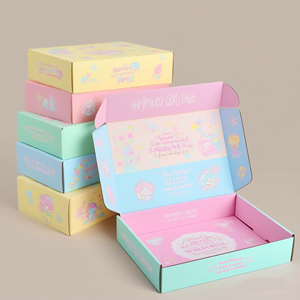 Muestra Gratuita, Caja de Donuts Personalizada de Diferentes Tamaños, Laminación Mate, Reciclable, Papel Kraft, Cartón, Logotipo Personalizado, Caja de Regalo para <span class=keywords><strong>Compras</strong></span> - Product Image 6