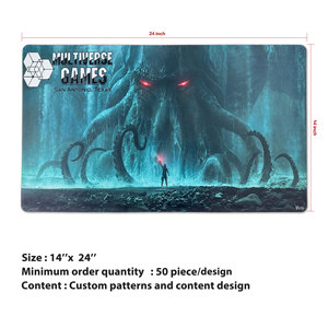 Alfombrilla de Juego XXL Personalizable Premium, Antideslizante, para Teclado y Ratón, Alfombrilla Duradera para Juegos de Cartas Coleccionables, en Stock - Product Image 2