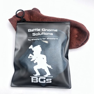 Funda de teléfono móvil de lujo mate, logotipo impreso esmerilado con cierre de cremallera, embalaje al por menor, bolsas de paquete recicladas - Product Image 5
