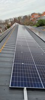Système de supports de montage solaire inclinables pour toit plat OEM de haute qualité, résistant au vent (60 m/s) et à la neige (3 KN/m²)