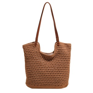 Nouveau sac à bandoulière décontracté pour femme, style paresseux ajouré, avec tricot épais, collection Printemps - Product Image 2