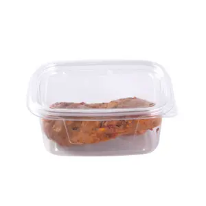 Wegwerp Pet Plastic Voedselverpakking Blister Verzegeld Food Grade Verse Fruitsalade Display Fruitymix Cake Snack Verpakkingsdoos