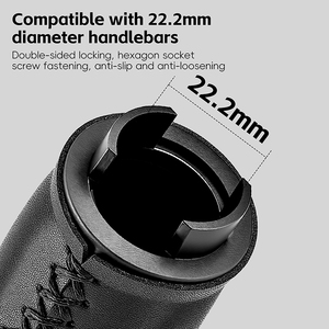 Tây đi xe đạp 22.2mm xe đạp tay lái <span class=keywords><strong>Grips</strong></span> dài ngắn kích thước tay lái <span class=keywords><strong>Grips</strong></span> cho Twist Shifters leo núi đường xe đạp <span class=keywords><strong>Grips</strong></span> - Product Image 4