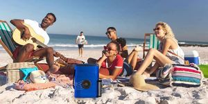 2024 Custom Logo Portable Cooler Bag with Built-In Rechargeable Wireless Bluetooth Speakers Foldable Durable for Casual Style - Product Image 6