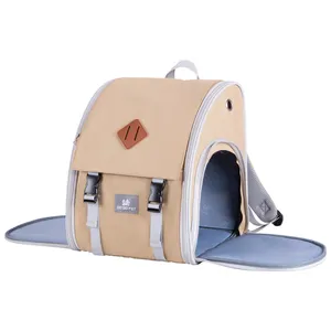 Cat Carry Bag Cat Dog Travel Carrier Outdoor Pet Portable Travel Carries Bag Dog Breathable Backpack