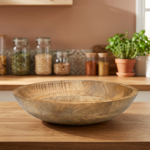Bol de service en bois pour nourriture japonaise, 30cm, livraison gratuite - Product Image 3
