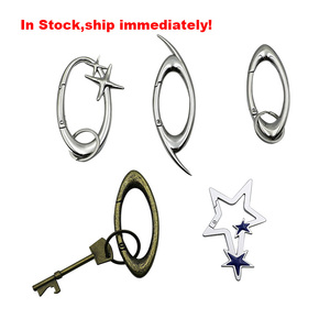 Custom Zinc Alloy Letters LOGO Carabiner <b>Snap</b> <b>Hook</b> Custom Shaped Carabiner Gold Carabiner Keychain for Brand Gifts - Product Image 2