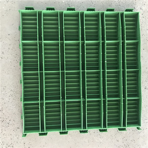 Inyección de suelo de listón de plástico de cerdo, alta calidad, 600x600mm - Product Image 4