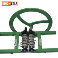 7L Klassieke Metalen Fruit Crusher Met Wiel Juicer Wijn Handpers Voor Familie