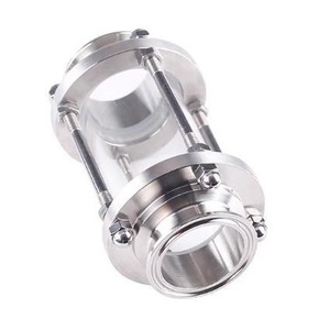 衛生パイプライン管状クランプ眼鏡ガラストライクランプバット溶接ヘビーデューティークランプステンレス鋼眼鏡ガラスメーカー - Product Image 4