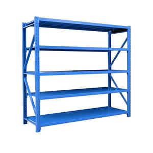 경량 스틸 선반 장치 차고용 조정 가능한 금속 스토리지 랙 홈 정리 공간 절약 선반 - Product Image 3