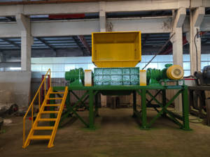 Tam otomatik atık lastik geri dönüşüm makinesi/kullanılmış lastik parçalayıcı/lastik yer karosu yapma makinesi - Product Image 2