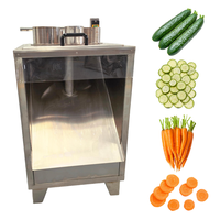 Groente- en fruitsnijmachine, pompoen, kool, fruit, groenteschijven snijmachine, semi-automatische groentesnijder