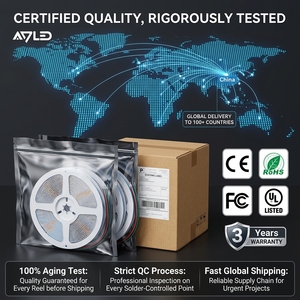 Standard RGB 5m per reel with 5 Years Warranty, supports OEM Custom Length and PCB Logo for Global Project Wholesale orders - Product Image 6