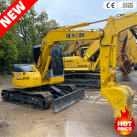 Mini-excavatrice Komatsu PC78US d'occasion d'origine japonaise, 7,8 tonnes, 98 % neuve, pour travaux agricoles, routiers et municipaux, sur chenilles, diesel, hydraulique