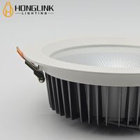 Plafonniers LED encastrés modernes IP65 12W 20W 30W en aluminium, montage encastré, 220V pour bureau, magasin, hôtel, maison, usage intérieur