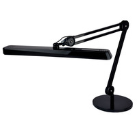 2000 Lumens Eye-Care 5 Brightness Levels LED Desk Lamp with Clamp Adjustable Swing Arm Light for Dorm Home Office Beauty Salon