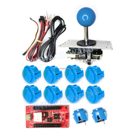 Kit de Juego Arcade DIY con Joystick de Retardo Cero PICO Board para PS4, Botones SANWA, USB de Plástico para Juegos de PC