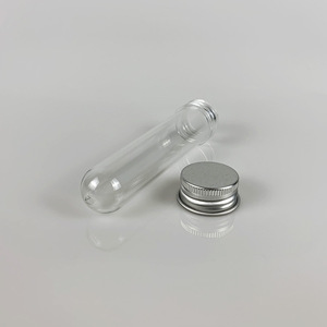 Clear Test Tube Packing PET Candy Plastic Test Tube