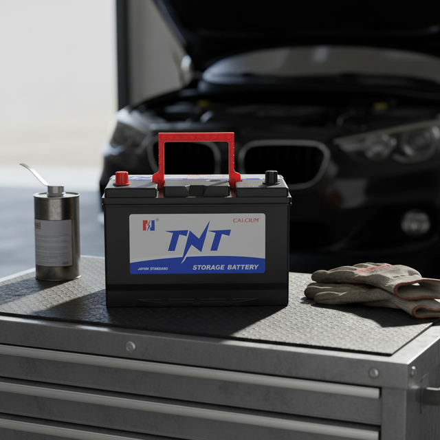 Factory Direct Supply OEM Support Maintenance Free N90 12V 90Ah New TNT Truck Car Battery