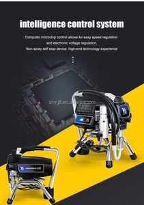 Avec CE 220V 110V pulvérisateur de peinture sans air 495 hvlp pistolet époxy peinture au sol peinture murale gelcoat machine de pulvérisation - Product Image 3