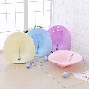 Sitz Bath Basin Plastic Irregular Shape For Postpartum Care Home Use Unisex Medicated Bath - Product Image 2