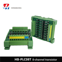 Amplificateur PLC isolé HONGBAODA DC 4/8 voies, 50A, courant élevé, entrée NPN/PNP compatible, isolateur photoélectrique, relais PLC