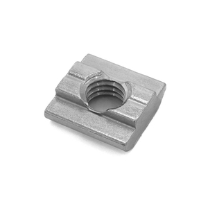 M4 M5 M6 M8 prodotti in acciaio Hardware con Slot elettrolitico 8 T dadi placcati in zinco senza smusso metrico certificato - Product Image 3