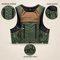 Gilet d'hydratation en cours d'exécution personnalisé gilet de course Pack sac à dos d'eau léger gilet de course pour la randonnée course à pied cyclisme