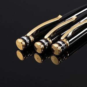 Classic Black Gold <b>Ballpoint</b> <b>Pen</b> Set Premium Metal Twist Action <b>Pen</b> Elegant Corporate Gift Promotional <b>Pen</b> for Business - Product Image 3