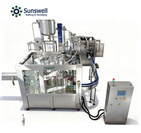 Machine de remplissage de lait entièrement automatique pour l'emballage du yaourt, meilleure vente
