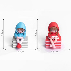 DIY Cartoon Art Home Decor Toys <b>Car</b> Decoration Couple Cute Girl and Boy <b>Ornaments</b> Dashboard Decorations Office Desk <b>Ornaments</b> - Product Image 6