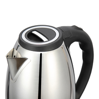 Belle qualité nouveau modèle 2.0 L 304 acier inoxydable bouilloire électrique température contrôlée sans fil pour hôtel usage domestique