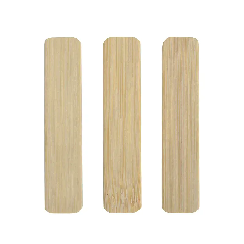 Palitos de paleta de calidad alimentaria palitos de helado de madera/bambú grandes palitos a granel para manualidades