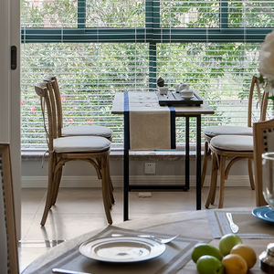 देश आउटडोर डाइनिंग चेयर यूरोपीय ठोस लकड़ी शादी भोज के लिए आधुनिक - Product Image 5