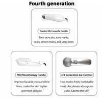 Injecteur d'eau portable Derma Shine PRO avec contrôle précis de la profondeur pour la thérapie de rajeunissement de la peau