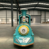 Train électrique sans rail pour enfants, 24 places, pour parcs d'attractions et centres commerciaux, prix de gros