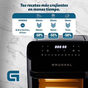 Friggitrice ad Aria Grunkel 12L 1500W con Controllo Digitale, Forno Multifunzione - Product Image 3