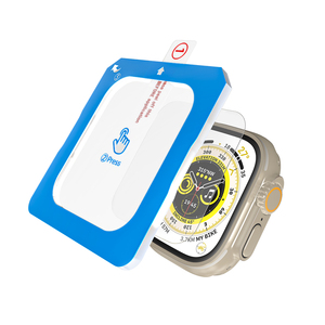 Protector de Pantalla de Alta Claridad para <span class=keywords><strong>Apple</strong></span> <span class=keywords><strong>Watch</strong></span> Ultra de 49 mm con Aplicador de Instalación Fácil, Protección Completa para el Reloj - Product Image 3