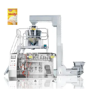 seeds grain paste maple syrup candy packing machine for premade pouches for brownie mix
