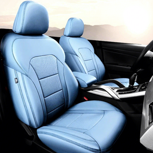 Funda de Asiento de Coche de Cuero Completa TH, Compatible con Airbag, Estilo Deportivo, Protección Duradera y Cómoda, Apta para Todas las Estaciones, para <span class=keywords><strong>Audi</strong></span> - Product Image 3