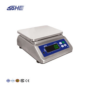 Báscula SOHE S5+ con Pantalla LED de 1.5/3/6/15/30 kg de Acero Inoxidable, Grado de Protección IP68, a Prueba de Agua - Product Image 1