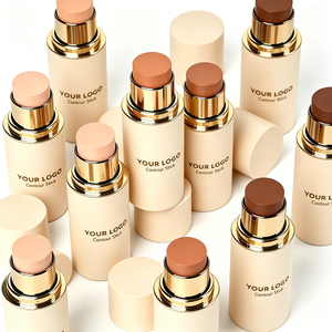 Stick de Contouring Crème Vegan Waterproof et Anti-Transpiration à Couvrance Totale <span class=keywords><strong>pour</strong></span> le Visage, Marque Blanche, Portable - Product Image 1