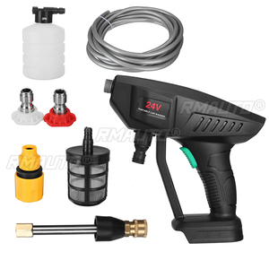 Nettoyeur haute pression pour voiture 1500W 60 bars, pistolet à eau portable, laveuse sans fil, nettoyeur pour batterie 18V - Product Image 2