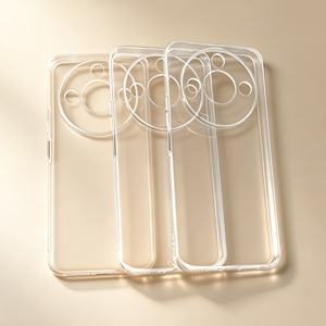 Funda Transparente de TPU para la Serie <span class=keywords><strong>Honor</strong></span> <span class=keywords><strong>X</strong></span> con Recorte Circular para Múltiples Lentes, Borde Recto, Cubierta Protectora Delgada, <span class=keywords><strong>Precio</strong></span> al por Mayor - Product Image 2