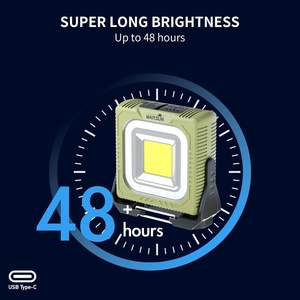 Многофункциональный кемпинговый фонарь WARSUN G600, мобильный рабочий фонарь для строительных лесов, солнечный, уличный, резервный, яркий, для кемпинга - Product Image 4